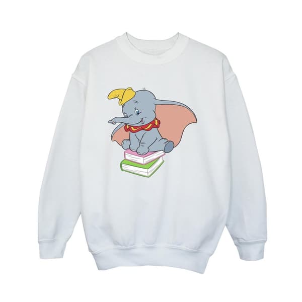 Disney Pojkar Dumbo Sitter på böcker Sweatshirt