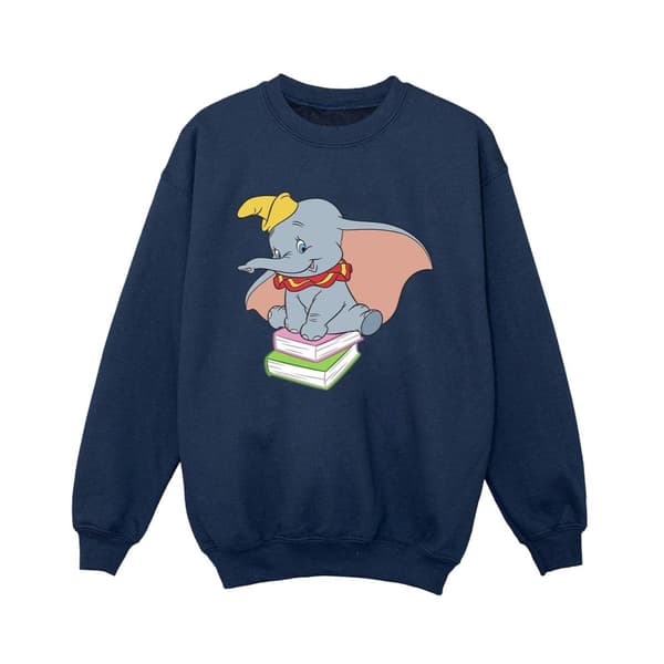 Disney Pojkar Dumbo Sitter på böcker Sweatshirt