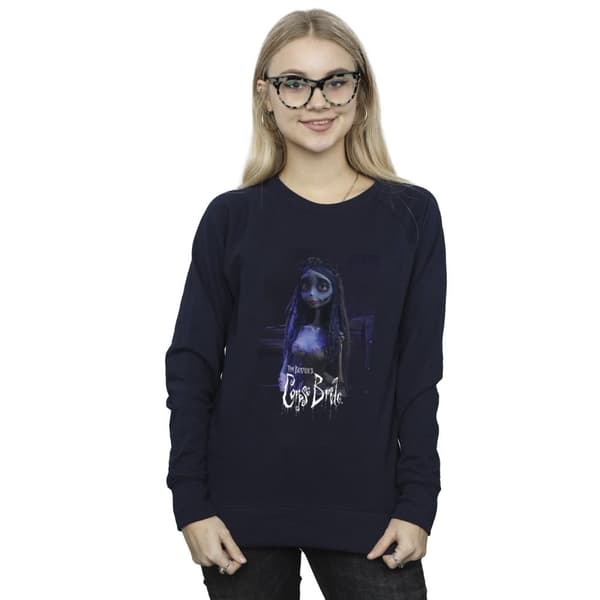 Corpse Bride Dam/Tjej Emily Poster Sweatshirt