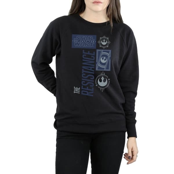 Star Wars Dam/Tjej The Last Jedi The Resistance Sweatshirt