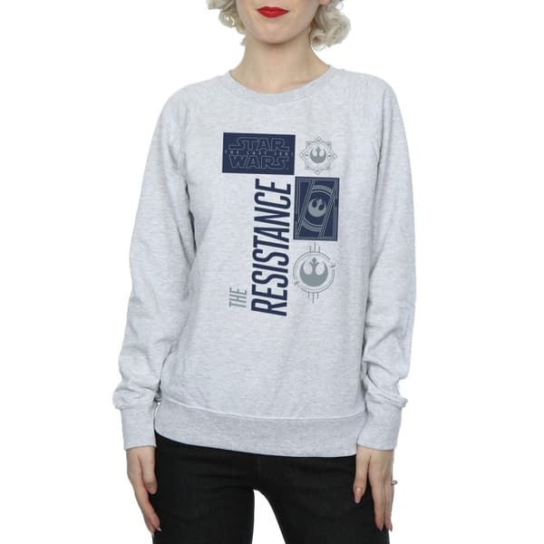 Star Wars Dam/Tjej The Last Jedi The Resistance Sweatshirt