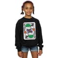 Miniatyrbilde 2 av 5: DC Comics Girls Chibi Joker Playing Card Sweatshirt