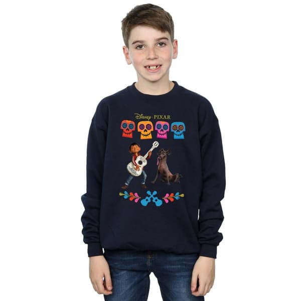 Disney Boys Coco Miguel Logo Sweatshirt