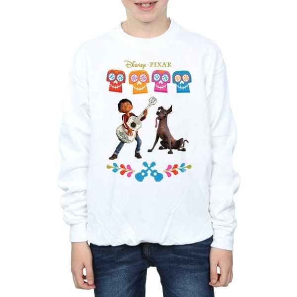 Disney Boys Coco Miguel Logo Sweatshirt