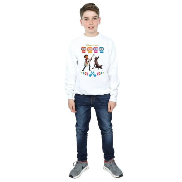 Disney Boys Coco Miguel Logo Sweatshirt