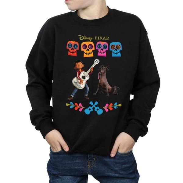 Disney Boys Coco Miguel Logo Sweatshirt