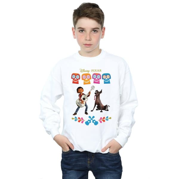 Disney Boys Coco Miguel Logo Sweatshirt