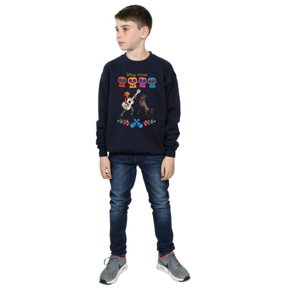 Disney Pojkar Coco Miguel Logo Sweatshirt