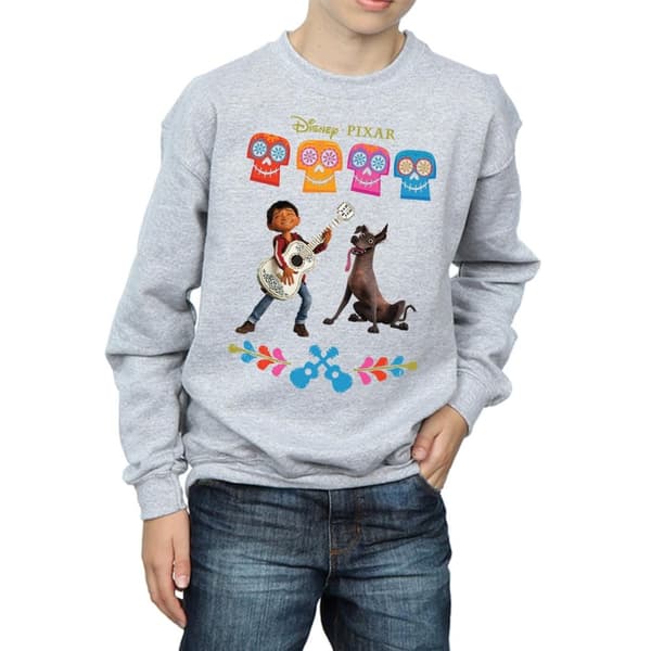 Disney Boys Coco Miguel Logo Sweatshirt