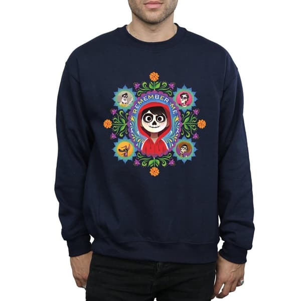Disney Mens Coco Remember Me Sweatshirt
