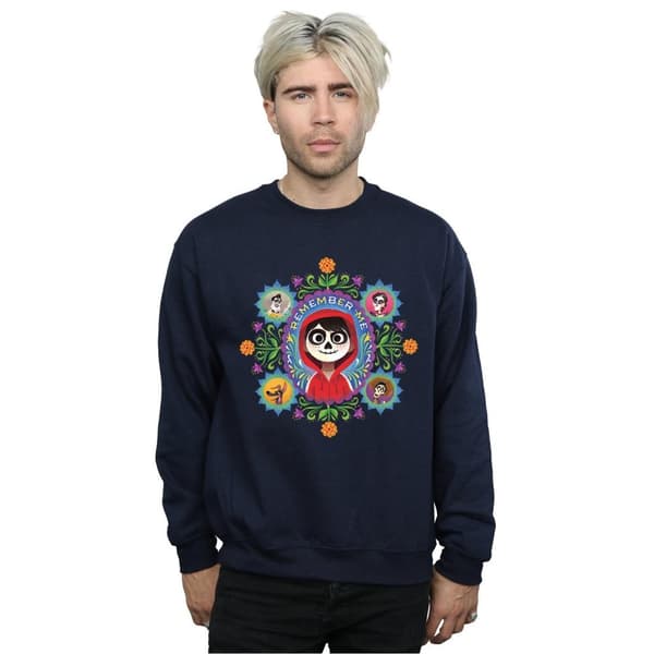 Disney Mens Coco Remember Me Sweatshirt