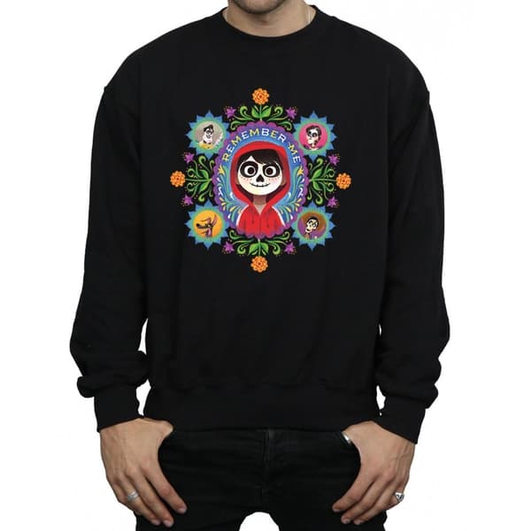 Disney Mens Coco Remember Me Sweatshirt