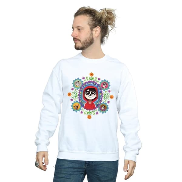 Disney Mens Coco Remember Me Sweatshirt