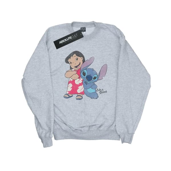Disney Mens Lilo And Stitch Classic Sweatshirt