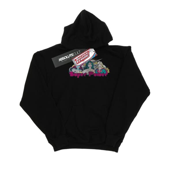 DC Comics Mens Justice League Super Power Hoodie