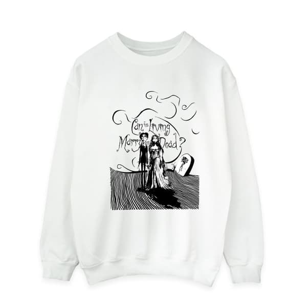 Corpse Bride Mens Marry The Dead Sweatshirt