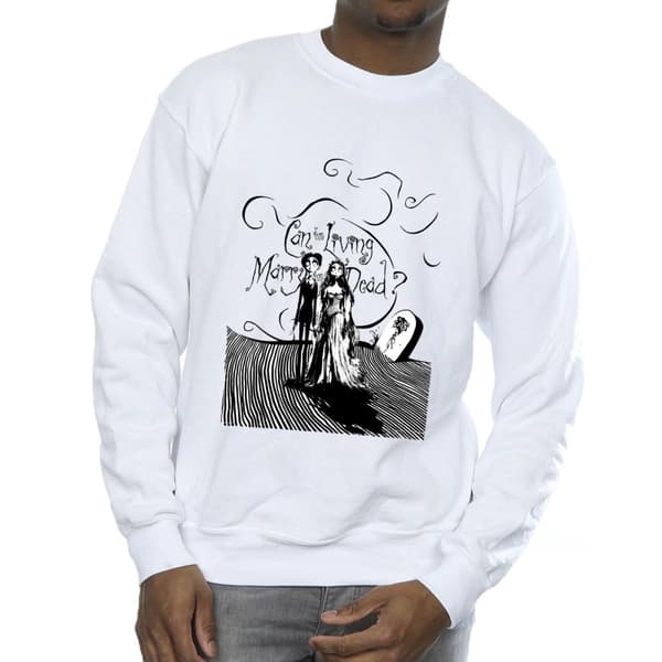Corpse Bride Mens Marry The Dead Sweatshirt
