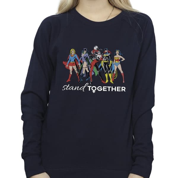 DC Comics Dam/Tjej - Women Of DC Stand Together - Sweatshirt