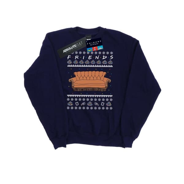 Friends Dam/Tjej Fair Isle Couch Sweatshirt
