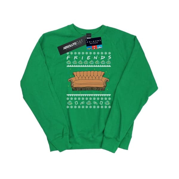 Friends Dam/Tjej Fair Isle Couch Sweatshirt