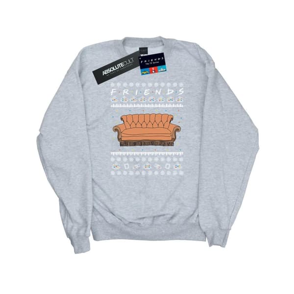 Friends Dam/Tjej Fair Isle Couch Sweatshirt