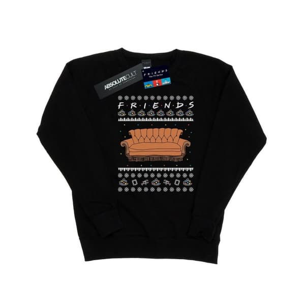 Friends Dam/Tjej Fair Isle Couch Sweatshirt