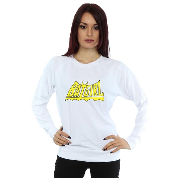 DC Comics Womens/Ladies Batgirl Logo Sweatshirt