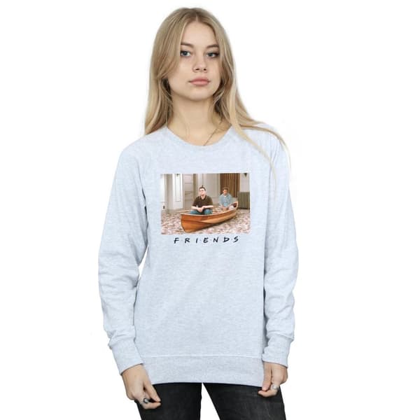Friends Womens/Ladies Joey And Chandler Boat Sweatshirt