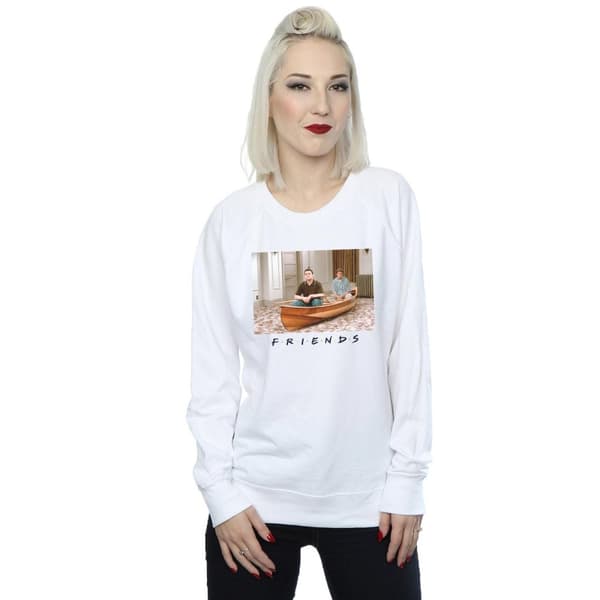 Friends Womens/Ladies Joey And Chandler Boat Sweatshirt