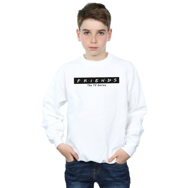 Friends Boys Logo Block Sweatshirt