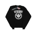 Miniatyrbillede 1 af 3: Marvel Boys Captain Marvel Blade Emblem Sweatshirt