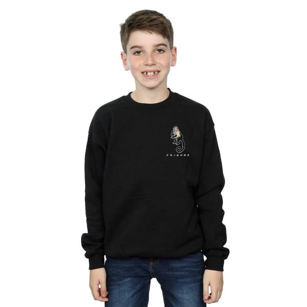 Friends Boys Marcel Breast Print Sweatshirt
