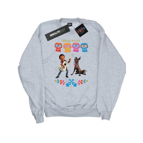 Disney Herrtröja med Coco Miguel-logga Sports Grey L