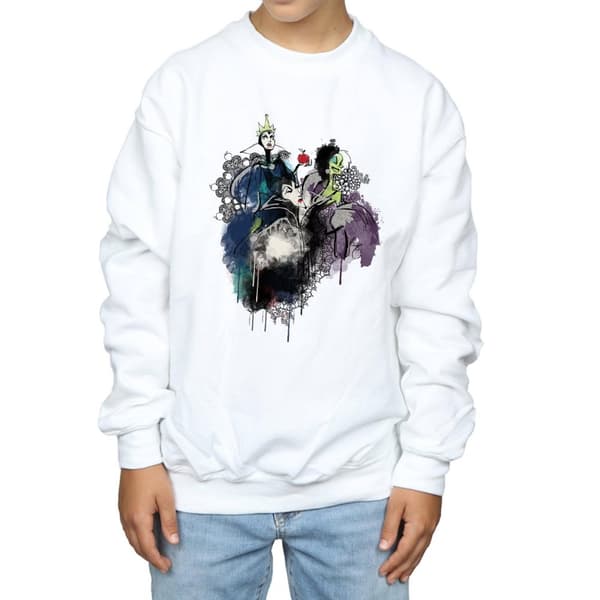 Disney Boys Villains Sketch Sweatshirt