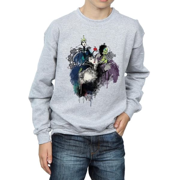 Disney Boys Villains Sketch Sweatshirt