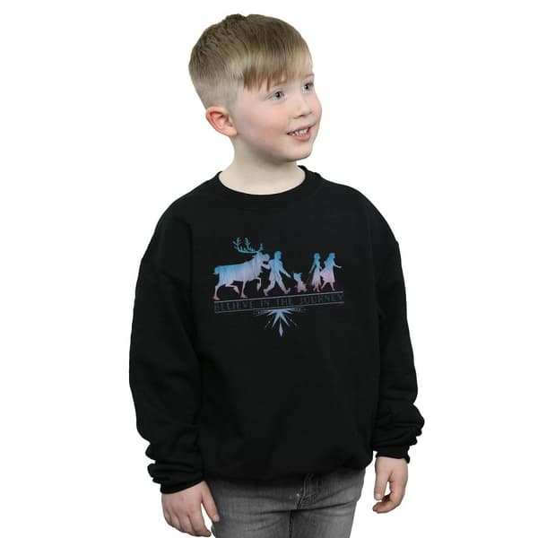Disney Boys Frozen 2 Believe In The Journey Silhouette Sweatshirt