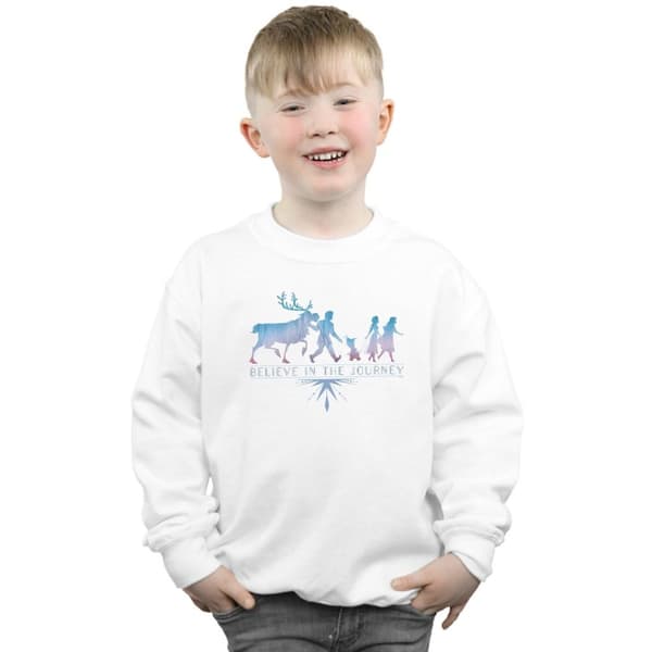 Disney Boys Frozen 2 Believe In The Journey Silhouette Sweatshirt
