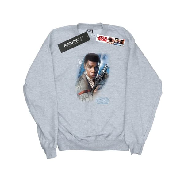 Star Wars Dam/Tjej The Last Jedi Finn Borstad Sweatshirt