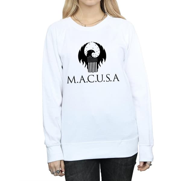Fantastic Beasts Womens/Ladies MACUSA Logo Sweatshirt