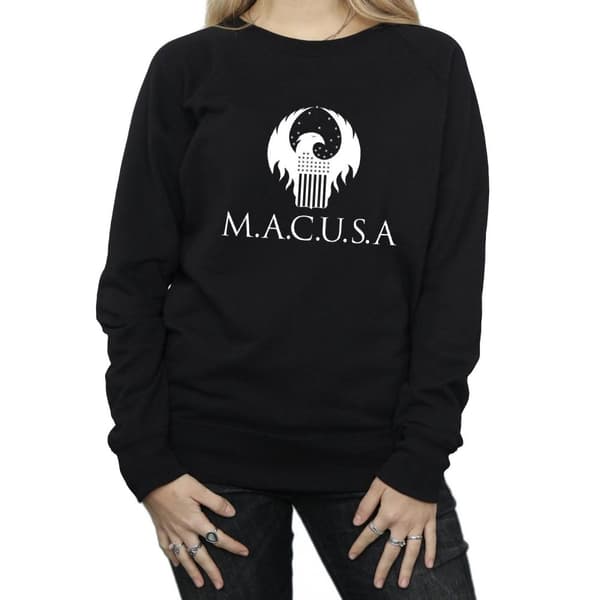 Fantastic Beasts Womens/Ladies MACUSA Logo Sweatshirt