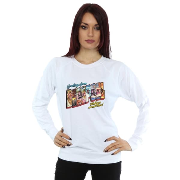 Marvel Womens/Ladies Deadpool Greetings Sweatshirt