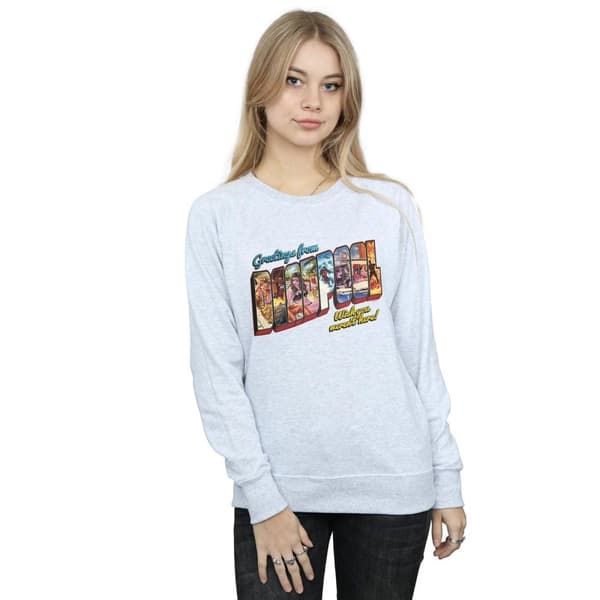 Marvel Womens/Ladies Deadpool Greetings Sweatshirt