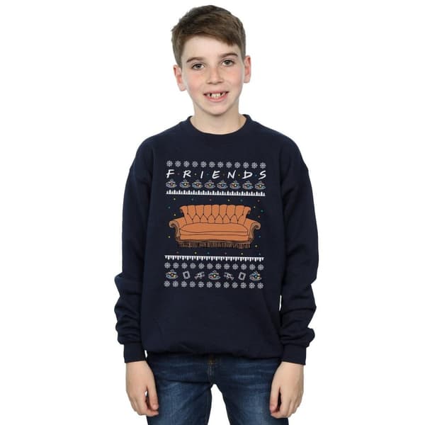 Friends Boys Fair Isle Couch Sweatshirt