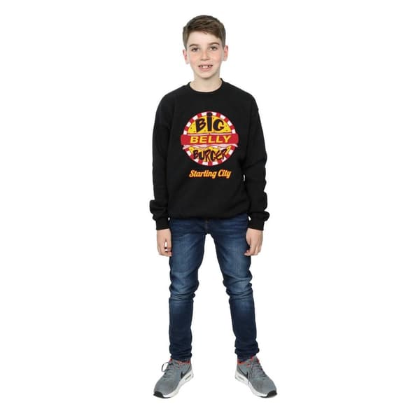 DC Comics Pojkar - Arrow Big Belly Burger - Sweatshirt med logotyp
