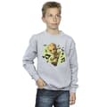 Miniatyrbild 2 av 3: Marvel Pojkar Guardians Of The Galaxy Groot Sweatshirt med musiknoter