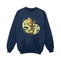 Miniatyrbild 1 av 3: Marvel Pojkar Guardians Of The Galaxy Groot Sweatshirt med musiknoter