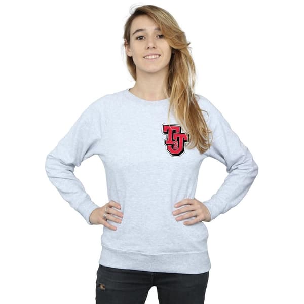 Tom And Jerry Womens/Ladies Collegiate Logo Sweatshirt