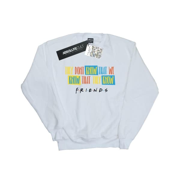 Friends Womens/Ladies They Don´t Know Script Sweatshirt