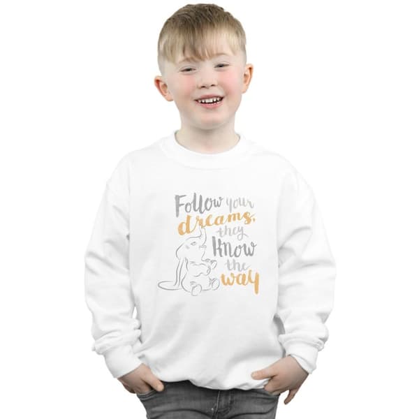 Disney Boys Dumbo Follow Your Dream Sweatshirt