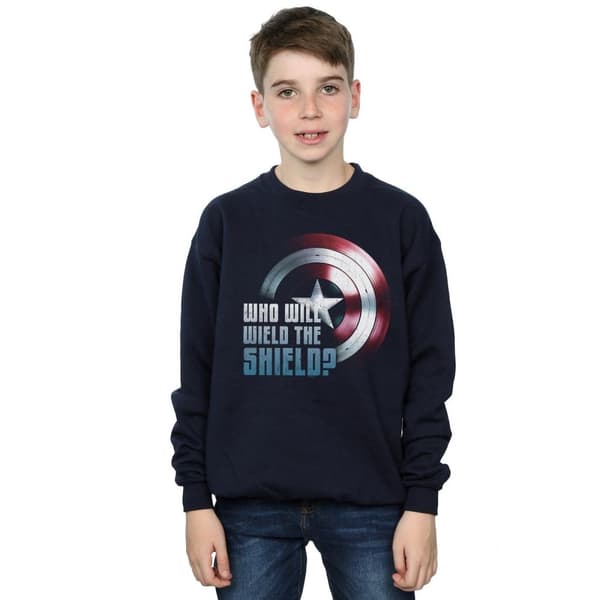 Marvel Boys The Falcon And The Winter Soldier Wield The Shield Sweatshirt